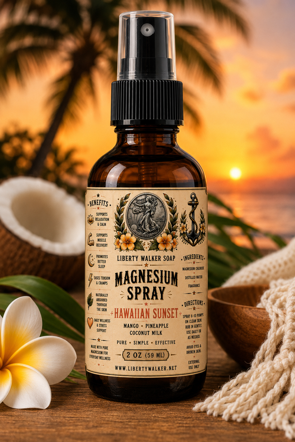 Magnesium Spray - Hawaiian Sunset