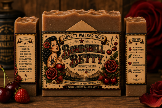 Bombshell Betty Triple Butter Soap