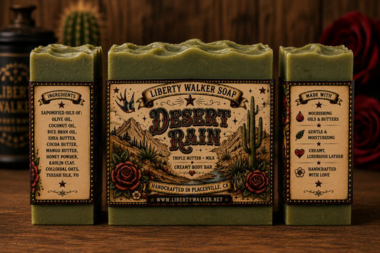 Desert Rain Triple Butter Soap