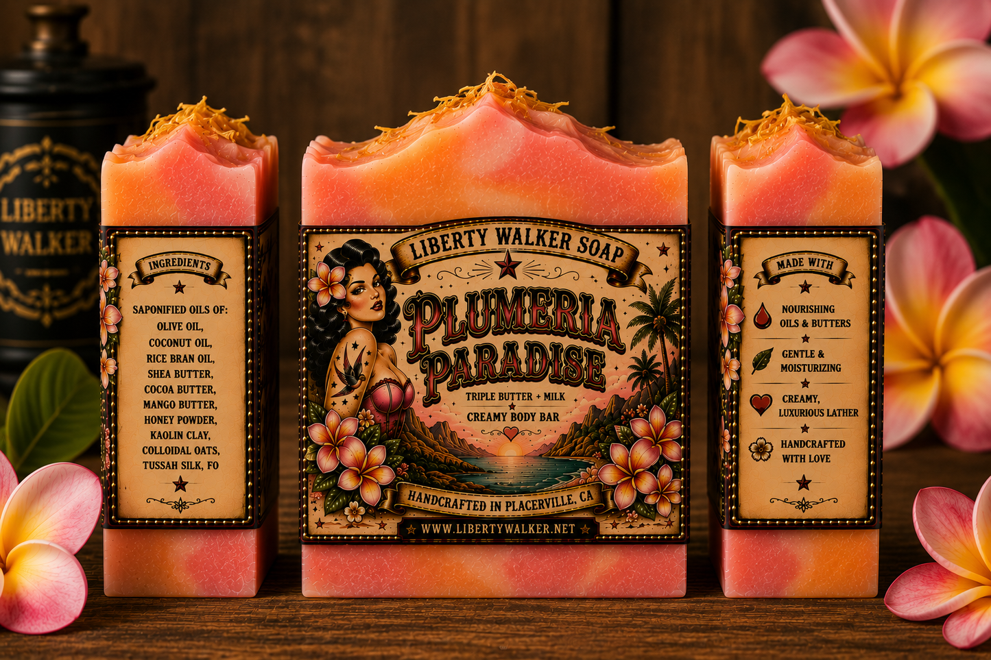 Plumeria Paradise Triple Butter Soap