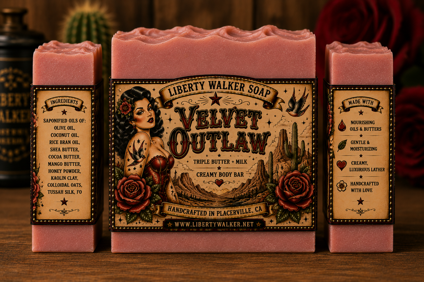 Velvet Outlaw Triple Butter Soap