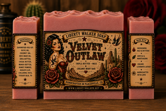 Velvet Outlaw Triple Butter Soap