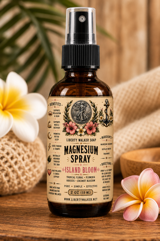 Magnesium Spray - Island Bloom (Plumeria)
