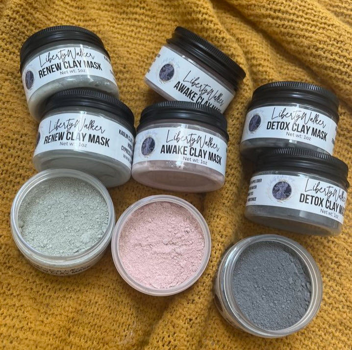 Powdered Clay Masks